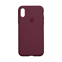Чехол Original Full Size для Apple iPhone Xs Max Maroon