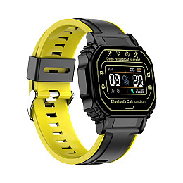 Смарт годинники Smart watch B3-2 розумний браслет з функціями пульсометра Жовтий