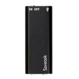 Диктофон з активацією голосом Savetek 300 32 Гб Mp3 VOX 384 години запису (S30032)