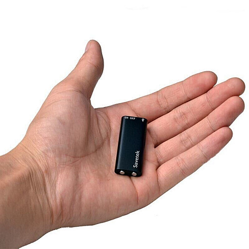 Міні диктофон з активацією голосом Savetek R01 32 Гб Mp3 VOR 8 годин запису (R01-32)