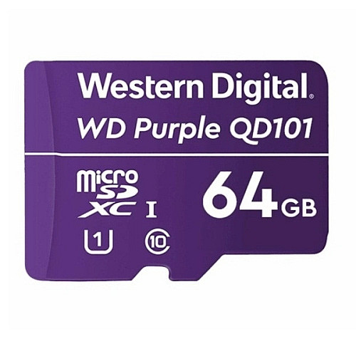 Карта пам'яті Western Digital MICRO SDXC QD101 64GB UHS-I WDD064G1P0C WDC