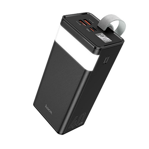 УМБ зарядное Power Bank HOCO J86 Powermaster Black 40000