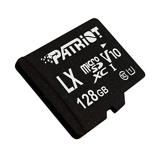 Карта пам'яті MicroSDXC 128GB UHS-I Class 10 Patriot LX (PSF128GMDC10)