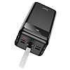 УМБ портативное зарядное Power Bank HOCO Electric J86B 60000mAh 4USB Lightning Type-C QC 5A Black