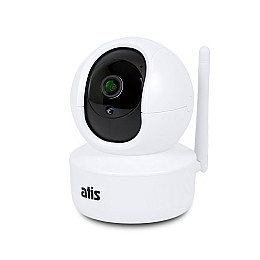 IP-відеокамера поворотна 2 Мп з Wi-Fi ATIS AI-262-3M з вбудованим мікрофоном і динаміком