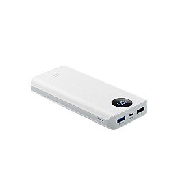 Универсальная мобильная батарея Gusgu Xiamen Mini 80000M 20000 mAh White (GB/T-35590/UA-102807)