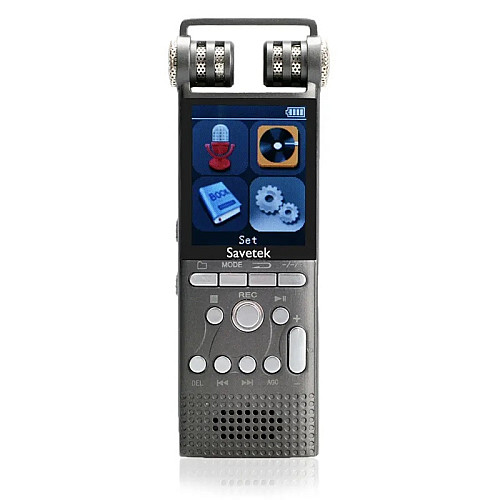 Професійний цифровий диктофон з лінійним входом Savetek GS-R06 32 Гб (100894)
