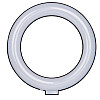 Кольцева світлодіодна лампа зі штативом Refutuna USB 5V 200 см (10571-56395)