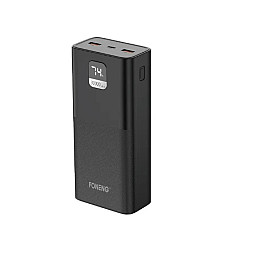 УМБ FONENG Power Bank 30000 mAh (ЖК дисплей) черный P55