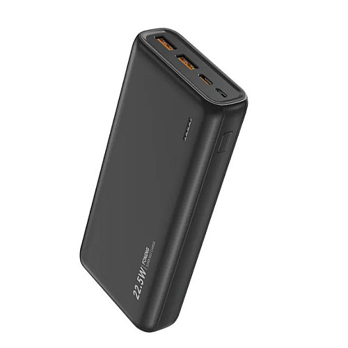 УМБ FONENG Power Bank 20000 mAh чорний P52