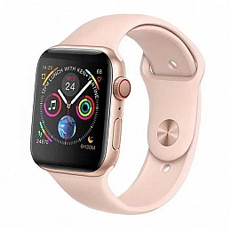 Умні смарт годинники Smart Watch IWO T500 + Plus HiWatch 7 Рожеві
