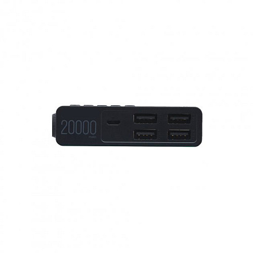 Павербанк зовнішній акумулятор XPRO RPP-102 20000 mAh Чорний (32607-01)