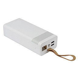Павербанк зовнішній акумулятор XPRO BJ18A 30000 mAh Білий (32441-01)