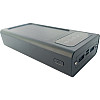 УМБ Power Bank Solar 30000mAh повербанк 4 в 1 з сонячною панеллю, екраном, ліхтариком Black (11229-hbr)