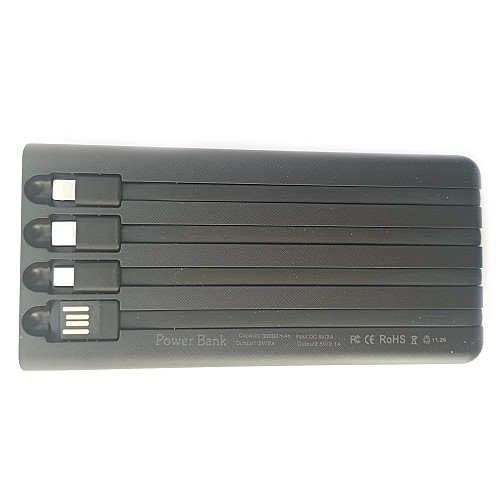 УМБ Power Bank Solar 30000mAh повербанк 4 в 1 з сонячною панеллю, екраном, ліхтариком Black (11229-hbr)