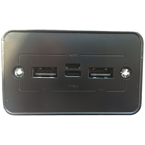 УМБ Power Bank Solar 50000mAh повербанк 4 в 1 з сонячною панеллю, екраном, ліхтариком Black (11222-hbr)
