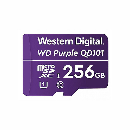 Карта памяти Western Digital MICRO SDXC QD101 256GB UHS-I WDD256G1P0C WDC
