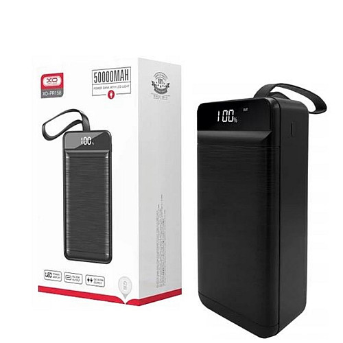 Універсальний мобільний акумулятор XO PR156 PD20W+QC22.5W 30000 mAh Чорний (MAW-45516_1547)
