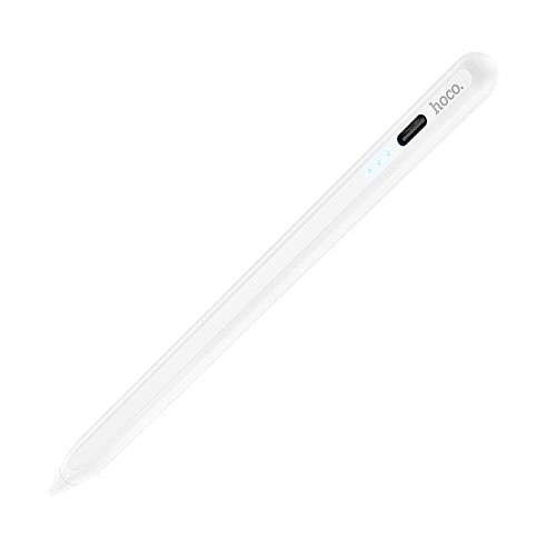 Стилус для планшета + наконечник HOCO Smooth GM108 White