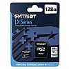 Карта пам'яті з адаптером Micro SDXC Patriot LX Series 128gb UHS-1 Class 10 Black
