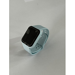 Смарт часы Фитнес браслет IWO D20s с измерением давления и пульса голубой