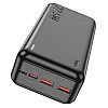 УМБ 30000mAh Power Bank HOCO Astute J101B 2USB Type-C QC Black