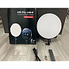 Кольцевая лампа LED Camera Light Circular 14 дюйма Remote M666 мощностью 80Вт Black