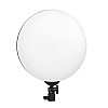 Кольцевая лампа LED Camera Light Circular 14 дюйма Remote M666 мощностью 80Вт Black
