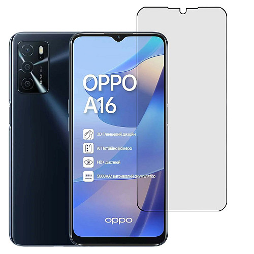 Гідрогелева плівка Mietubl HD Oppo A16 Матова