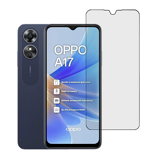 Гидрогелевая пленка Mietubl HD Oppo A17 Матовая