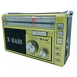 Радиоприемник Golon Rx-381 С Mp3 И Фонариком Зеленый