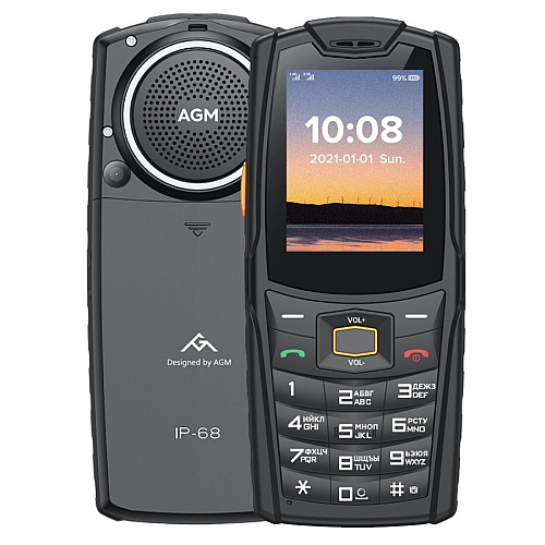 Телефон AGM M6 4/128MB 2500 мАг Чорний