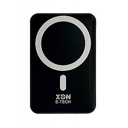 Портативная магнитная беспроводная батарея 10000 mAh с подставкой XON PowerBank Magsafe Stand (YC1G2) 15W Black (5060948063159)