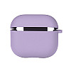Чехол с микрофиброю Silicone Case Airpods 3 Elegant purple