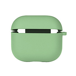 Чехол с микрофиброю Silicone Case Airpods 3 Spearmint