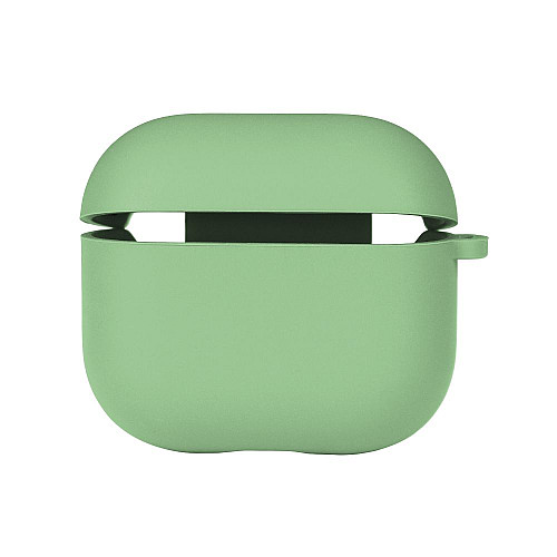 Чехол с микрофиброю Silicone Case Airpods 3 Spearmint