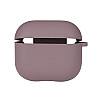 Чехол с микрофиброю Silicone Case Airpods 3 Blackcurrant