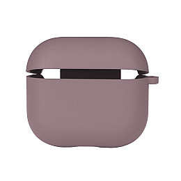 Чехол с микрофиброю Silicone Case Airpods 3 Blackcurrant