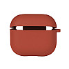 Чехол с микрофиброю Silicone Case Airpods 3 Red