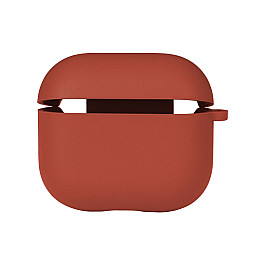 Чехол с микрофиброю Silicone Case Airpods 3 Red