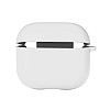 Чехол с микрофиброю Silicone Case Airpods 3 White