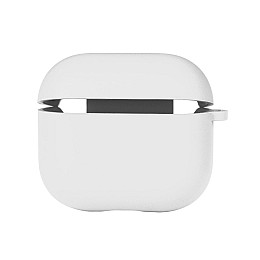 Чехол с микрофиброю Silicone Case Airpods 3 White