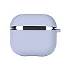Чехол с микрофиброю Silicone Case Airpods 3 Lilac