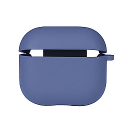 Чехол с микрофиброю Silicone Case Airpods 3 Royal blue