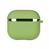 Чехол с микрофиброю Silicone Case Airpods 3 Mint
