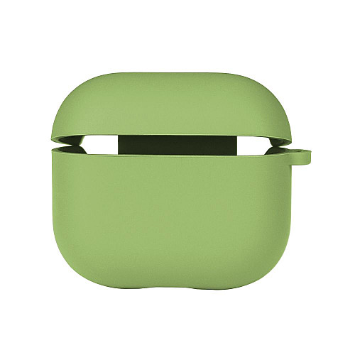 Чехол с микрофиброю Silicone Case Airpods 3 Mint