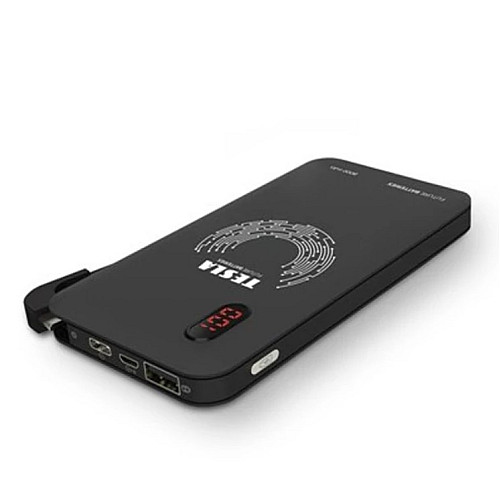 УМБ TESLA QI Wireless Power Bank 8000mAh Чорний