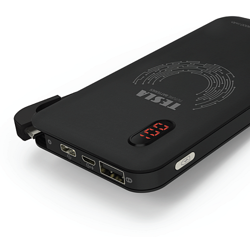 УМБ TESLA QI Wireless Power Bank 8000mAh Чорний