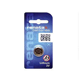 Батарейка RENATA CR1616 Lithium, 3V, 1х1 шт