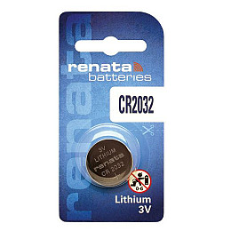 Батарейка RENATA CR2032 Lithium, 3V, 1х1 шт